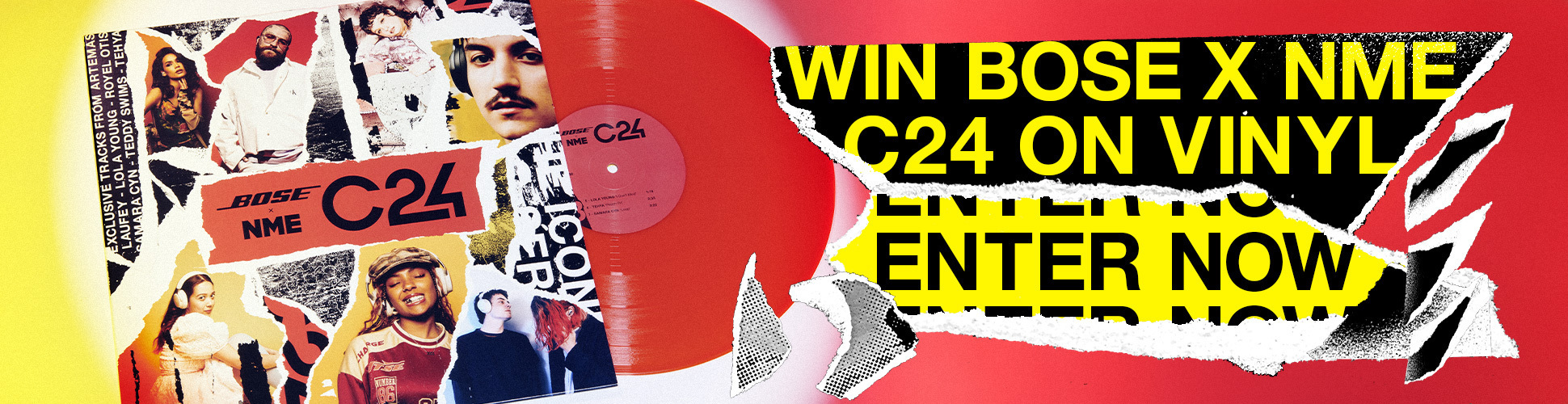 Win BOSE X NME C24 ON VINYL